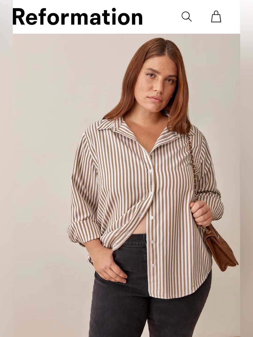 Reformation Parker Relaxed Shirt
